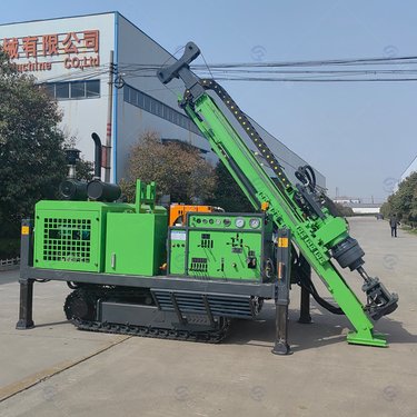 HTW薄壁绳索取芯全液压钻机JZ-1000多角度探矿高支腿装车移场方便