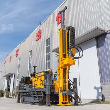 绳索取芯全液压岩芯钻机 履带式金属矿山探矿 800米钻探勘探钻机