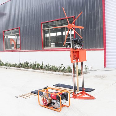 背包钻机便携式勘探取芯机单人地质勘探钻机30米取芯钻机