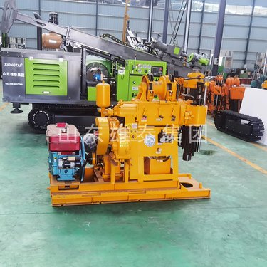 150型工程勘察取样钻机 小型履带不占地液压钻探机 岩层取芯探矿