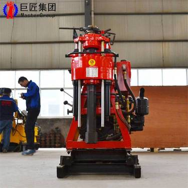 百米钻机厂家山东巨匠 房屋勘探设备取芯钻机移机型