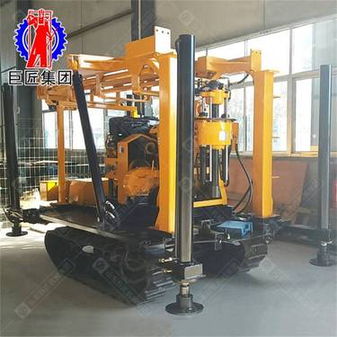 山东履带岩心钻机XYD-130地勘取芯钻机钻探设备