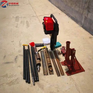 中铠 背包式取芯钻机 山地物探钻机 轻便背包钻孔机