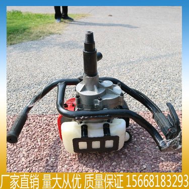 手持式土壤取样钻机双管土壤取芯钻孔机10米岩石勘探设备