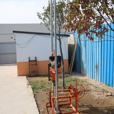 便携式柴油小型打井钻机 柴油动力轻便取芯取样钻机