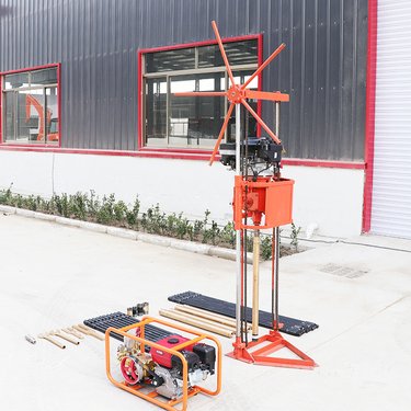 岳工便携式取样钻机轻便型单人背包钻机地质勘探取芯钻机