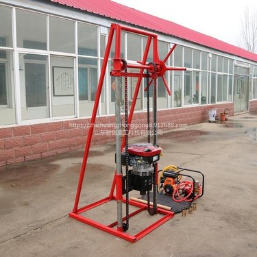 30米轻型地质取芯钻机  小型轻便取样钻机 多功能潜孔钻机