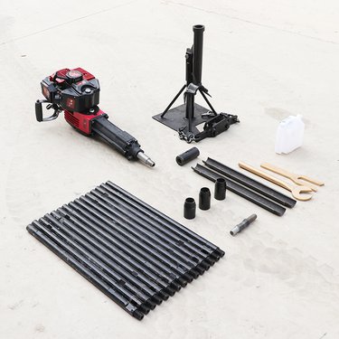 轻便型背包取样钻机上山勘探钻孔取芯设备单人手持地质勘探钻机