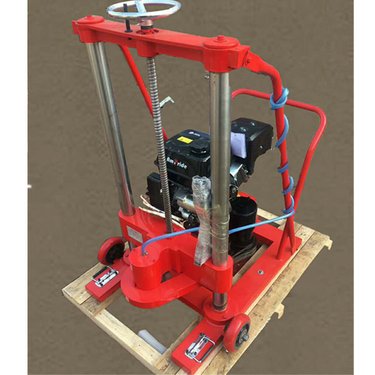 供应HZ-20框架式内燃公路取芯机汽油水钻机两立柱立式结构钻机