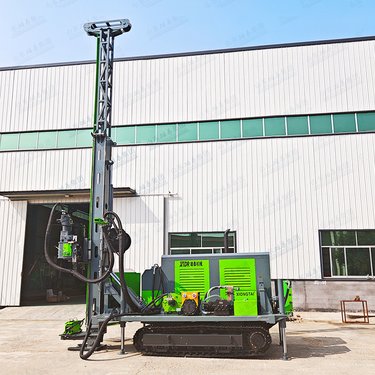 1600米野外矿脉勘察取芯钻机 一体履带全液压地质钻探大型探矿勘探