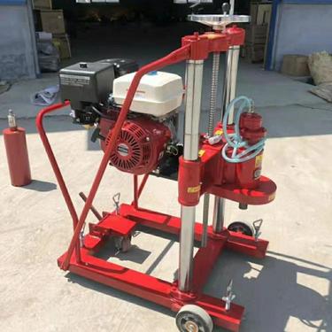 择众 混凝土钻孔取芯机 路面汽油机取土钻机 便携式土壤采样器