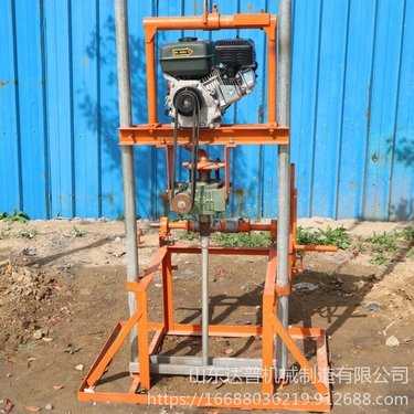 达普 汽油打井钻机 现货供应家用打井钻机30型 柴油动力便捷取芯取样钻机