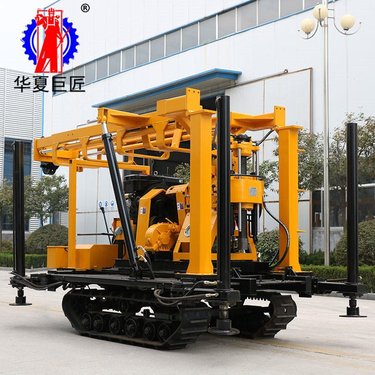 山东巨匠200米水井钻机 XYD-200液压钻井机 履带式全液压勘探取芯钻机