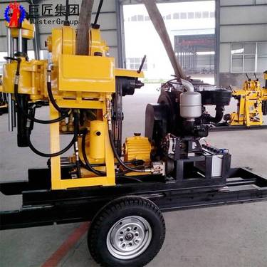 华夏巨匠XYX-130轮式岩心钻机地质勘探钻机100米钻机矿物勘探钻机取芯钻机