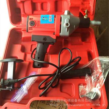 HZ-130台式钻机山东腾宇钻孔取芯机 取样机水钻机