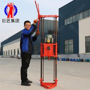 两相电轻便取样钻机QZ-1A小型岩土勘察钻机 小型物探钻孔取芯机