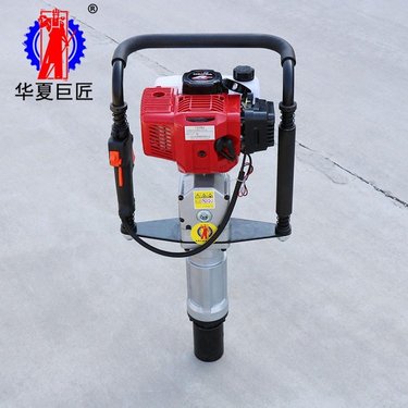 巨匠厂家20米土壤取样钻机 手持式轻便取土钻机 不用水无污染完整取芯取土器