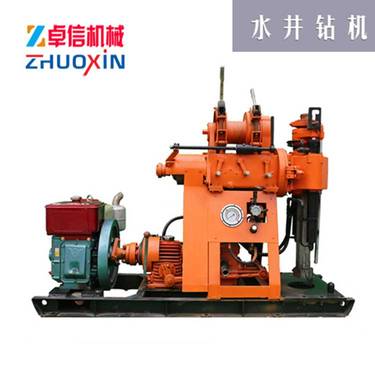 XY-100水井钻机双轴大杆水井钻机地质液压取芯钻机
