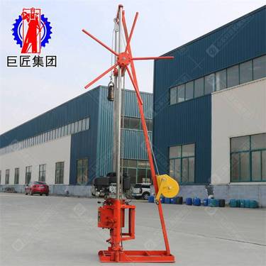 华夏巨匠供应卷扬机款岩芯钻机QZ-2CS型 小型地质勘察钻机 岩石取芯设备