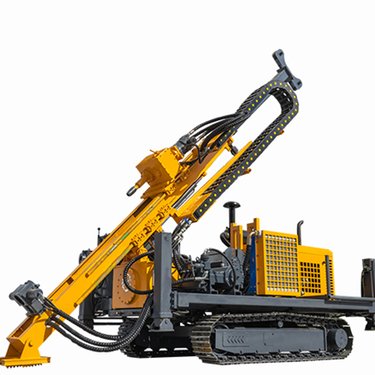 履带一体式全液压岩芯钻机 矿山勘探取样钢制履带底盘绳索取芯钻机