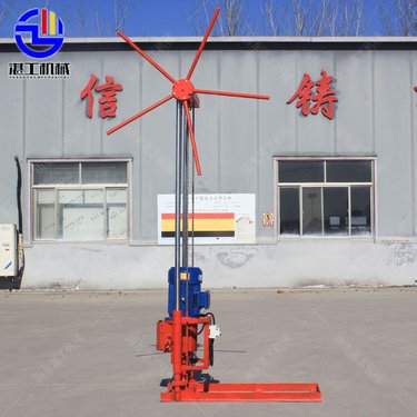 轻便钻机汽油机 浅孔地质取芯设备 可做标贯触探 品质保证