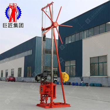 30米岩石取芯钻机轻便取样钻机 便携式钻探机