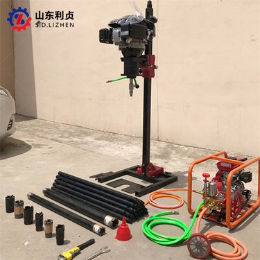 科勒立式背包取样钻机 7.75hp大功率回转取芯勘探钻机 拆解后可背负