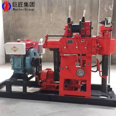 华夏巨匠XY-180立轴式岩心钻机回转钻机岩石取芯钻机液压水井钻机