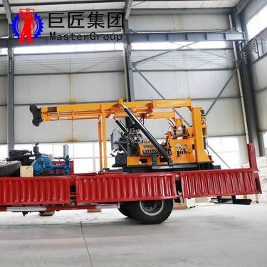 华夏巨匠XYC-3车载式液压钻机矿物勘探钻机回转钻机岩石取芯钻机