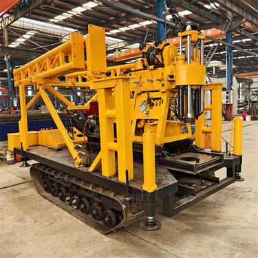 200M取芯勘探钻机 螺旋地基钻孔机 可旋转引孔机