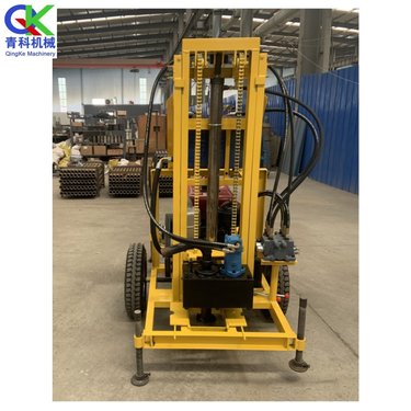 立式打眼取芯钻机 牵引式田间灌溉钻孔机 地质勘探深浅眼打井机
