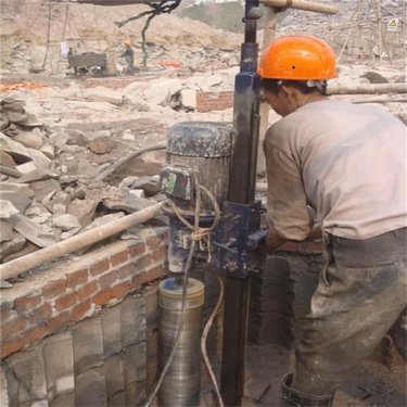 赤峰 水磨钻取芯机 160平行水磨钻机 湖南永州