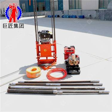 山东小型地质钻机QZ-2B钻探取芯设备 20米轻便钻机