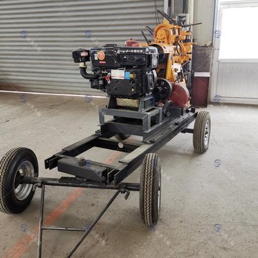 200米柴油液压打井机 岩石钻孔取芯机 工程降水井钻机