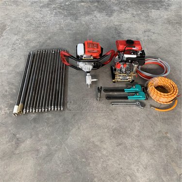 手持式背包钻具 单人便携式地质勘探取芯设备 BQ20小型立式背包钻机