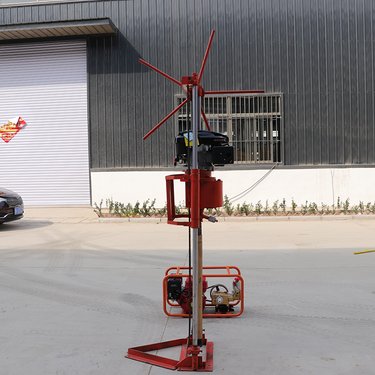 背包勘探取芯钻机岩石勘探取样钻孔取芯手持式勘探取样钻机