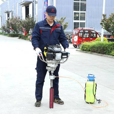 爆破钻孔 手持式背包钻机 野外勘探整套 取芯钻孔机