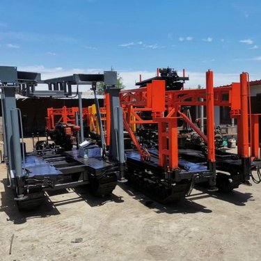 岩心钻机底盘  地质取芯钻机底盘  地质勘探设备百米勘探机械 履带底盘