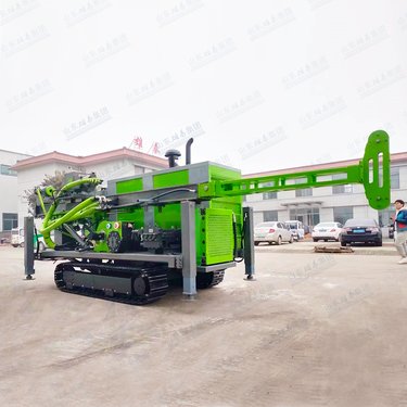 全液压履带式岩心钻机 矿区勘探打绳索打普钻取芯机 大孔径打桩机