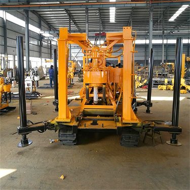 和日铁路岩芯取芯履带钻机 全液压打井机 勘探200米钻孔地质钻探机