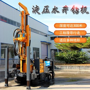 打井机家用 小型民用全套百米地质勘探取芯钻机 液压打井设备钻井机