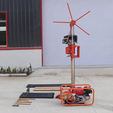 20型立式背包钻机柴油取芯钻孔机勘探小型背包钻机