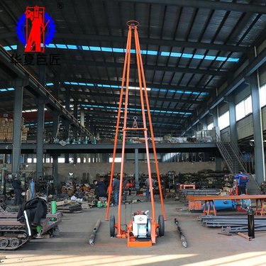 巨匠集团沙金地质取芯钻机 SH30-2A冲击式砂金矿探矿钻机