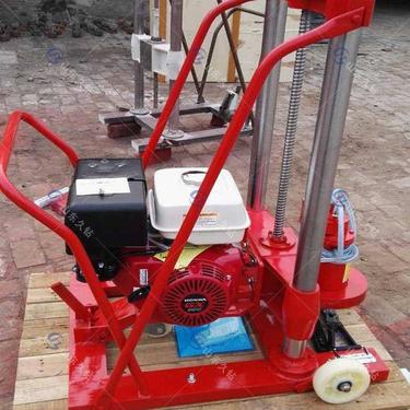 久钻小型卧式水钻机HZ-20手推式混凝土取芯机 柴油水磨钻机