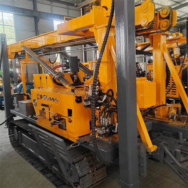 JDL-350水气两用钻机 机械顶驱钻孔机 岩石取芯打井机