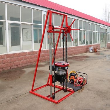 XM-30C汽油轻便钻机定制高配柴油机打井钻机 勘探取芯设备