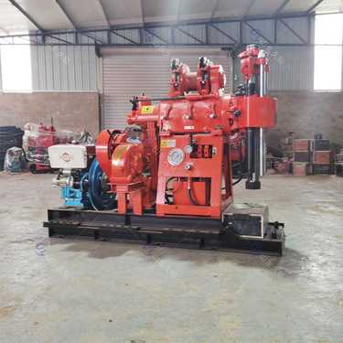 久钻供应XY-2岩心钻机200米地质勘探岩石取芯机 家用液压水井钻机