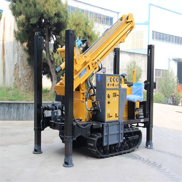 睿泰出售 地基勘探取芯100米水井钻机 农用轮式柴油打井机