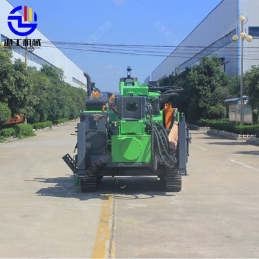 全液压绳索取芯钻探机 岩心钻机 双管打绳索效率高 无线遥控行走