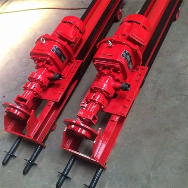 吉林四平 30米潜孔钻机取芯两用机 支腿式气动潜孔钻机 南京